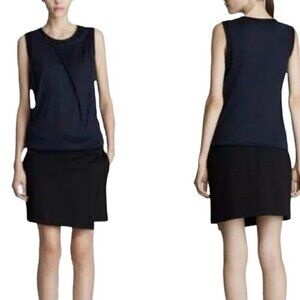 Helmut Lang A Line Mini Show Dress in Celeste Size 2